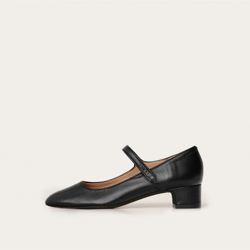 Dora Low Heels, black OUTLET